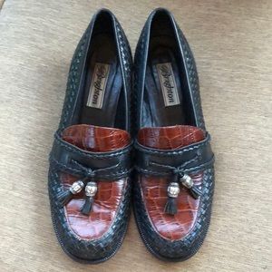 Women’s Black And Brown Loafers